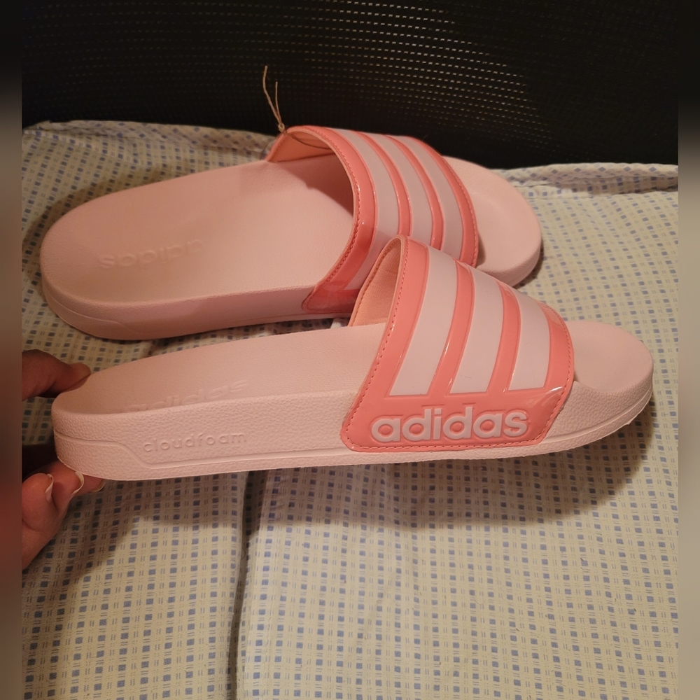 Adidas Adilette Shower Slide Sandal - Women's Size 9 - Picture 3 of 7